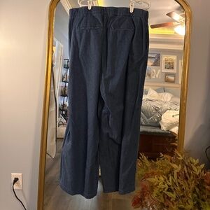 Eloquii Deep Blue Wide Leg Jeans
